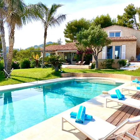 Villa Mas Des Iles D'or - De Luxe Vue Mer *